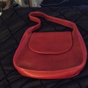Vintage Coach Red Purse